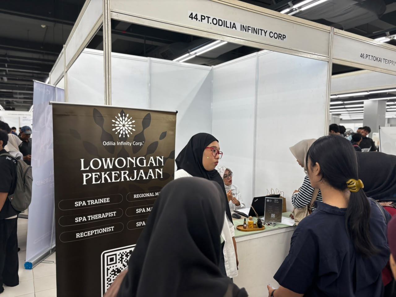 Odilia Infinity Corp Hadir di Job Fair Kota Bekasi 2026, Membuka Peluang Karier di Industri Wellness & Hospitality